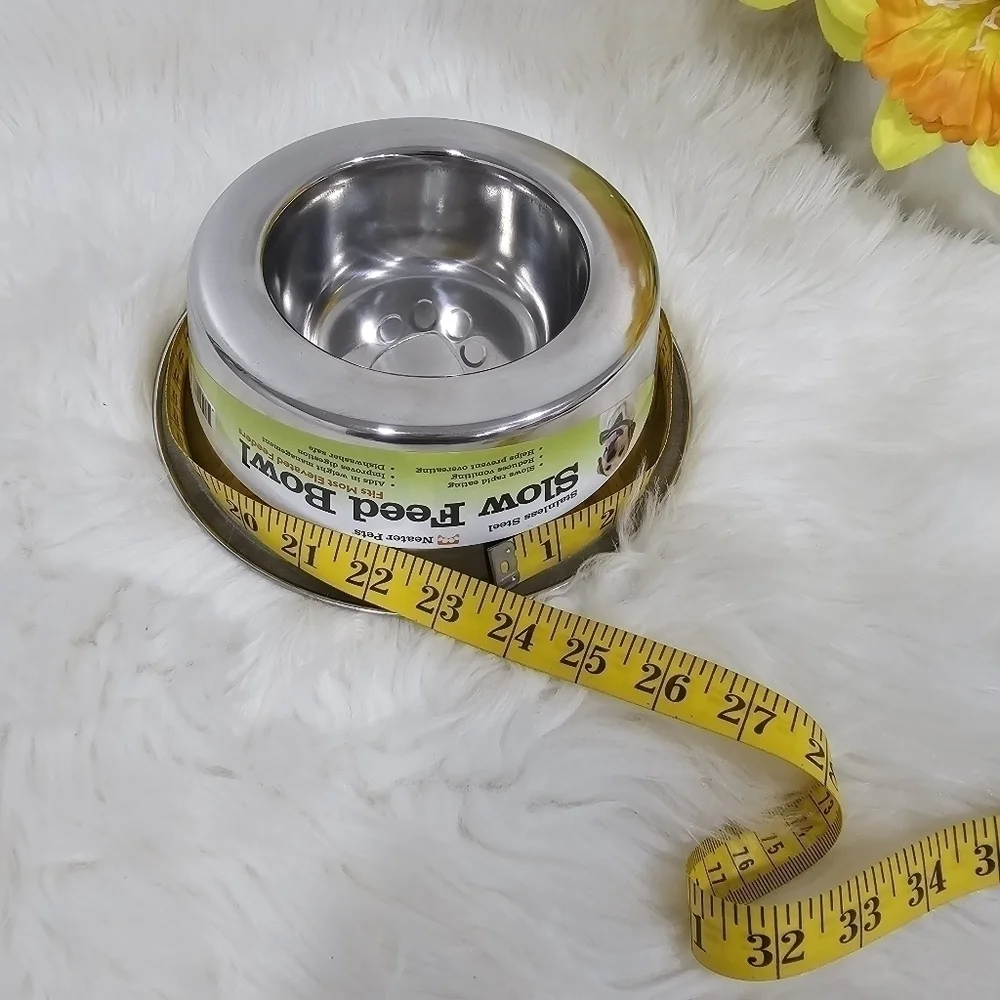 Pets Dog bowl stainless steel New